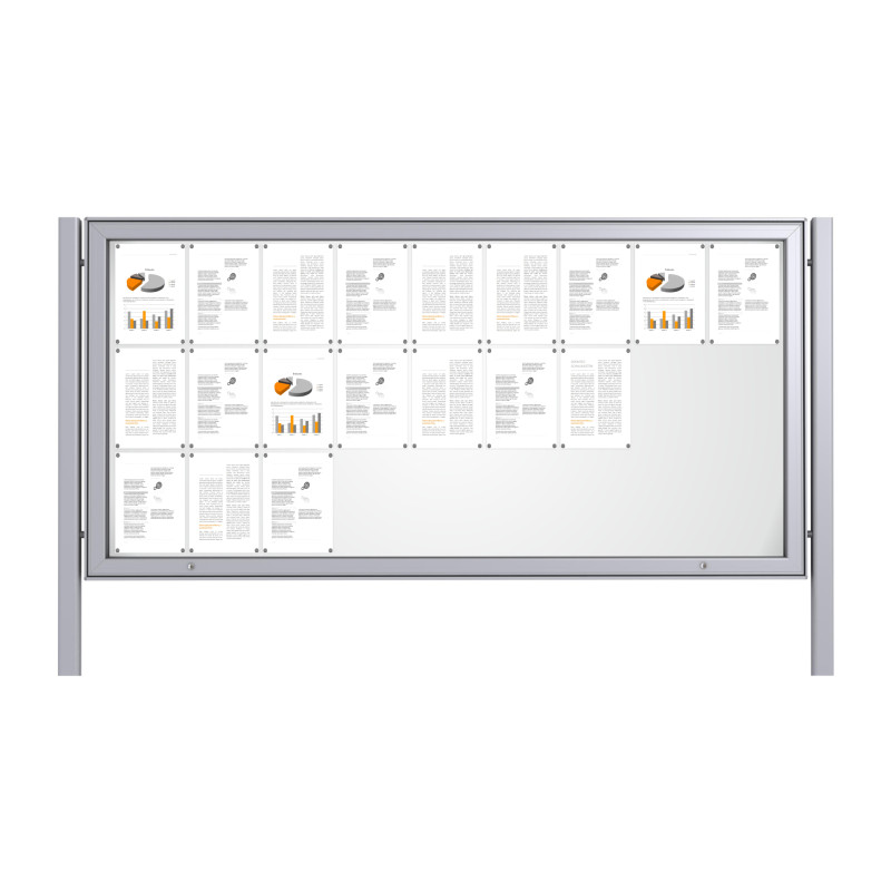 Maxi Schaukästen mit Standbeinen - 27xDIN A4