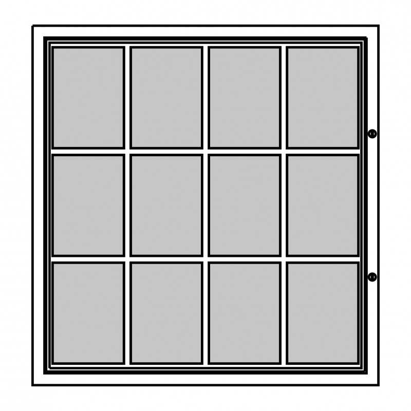 Filz- Schaukästen – 12xDIN A4 - BASIC