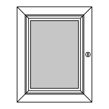 Schäukasten Aussenbereich - 1xDIN A4
