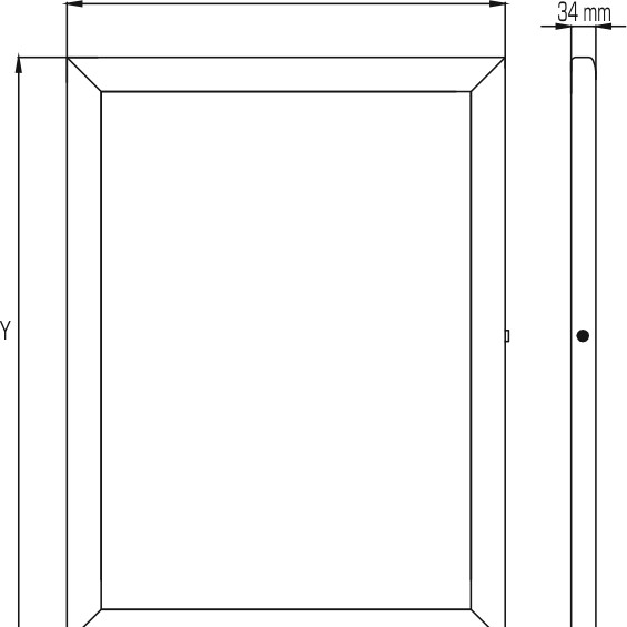 Poster Board - 10xDIN A4 (700x1000 mm)